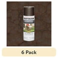 thumbnail image 1 of (6 pack) Brown, Rust-Oleum Stops Rust Hammered Spray Paint-210880, 12 oz, 1 of 11