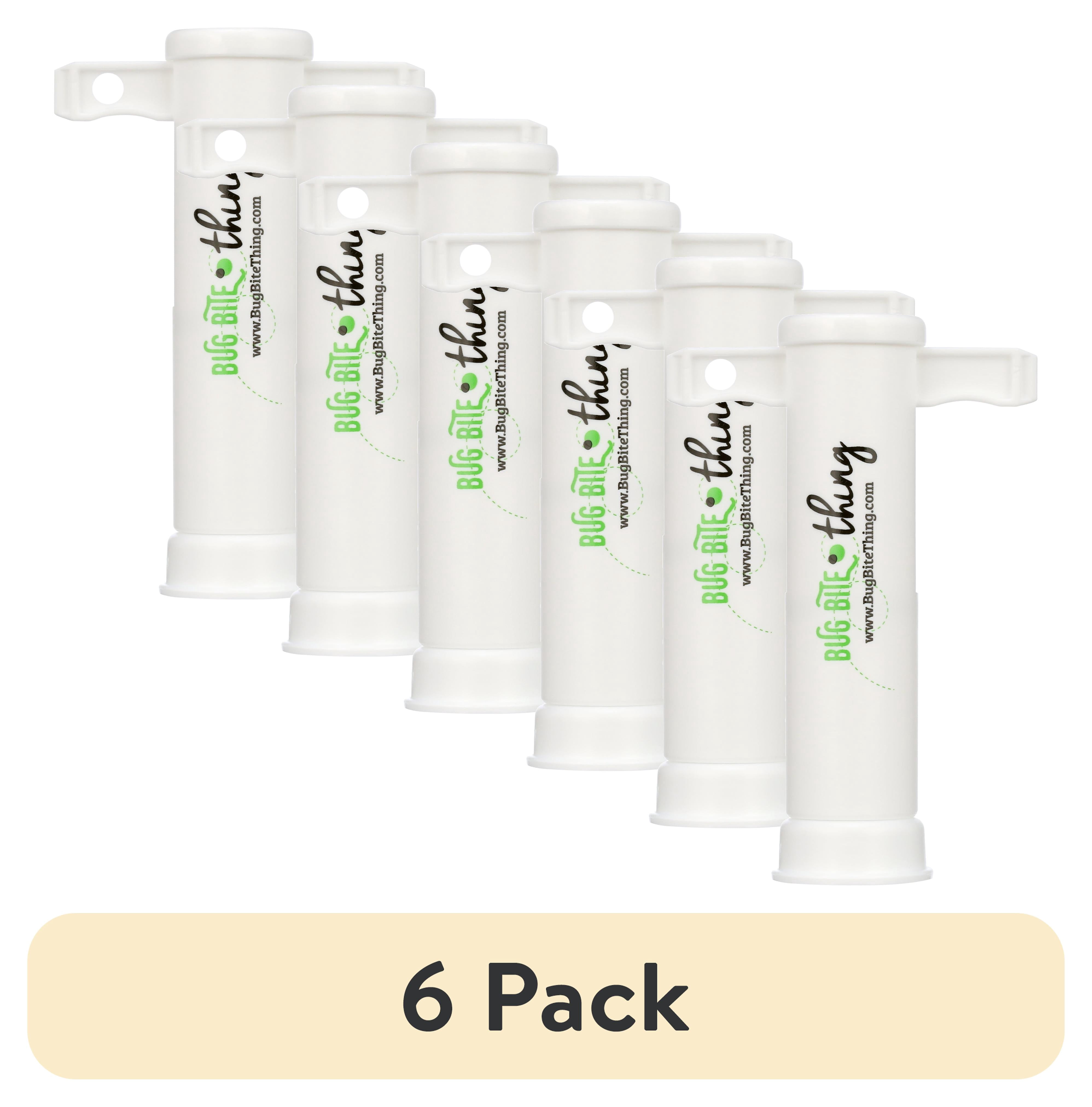 (6 pack) Bug Bite Thing Suction Tool - White