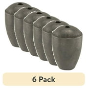 (6 pack) Bullet Weights® USEG10-24 Ultra Steel™Egg Sinker Size 1/8 oz Fishing Weight