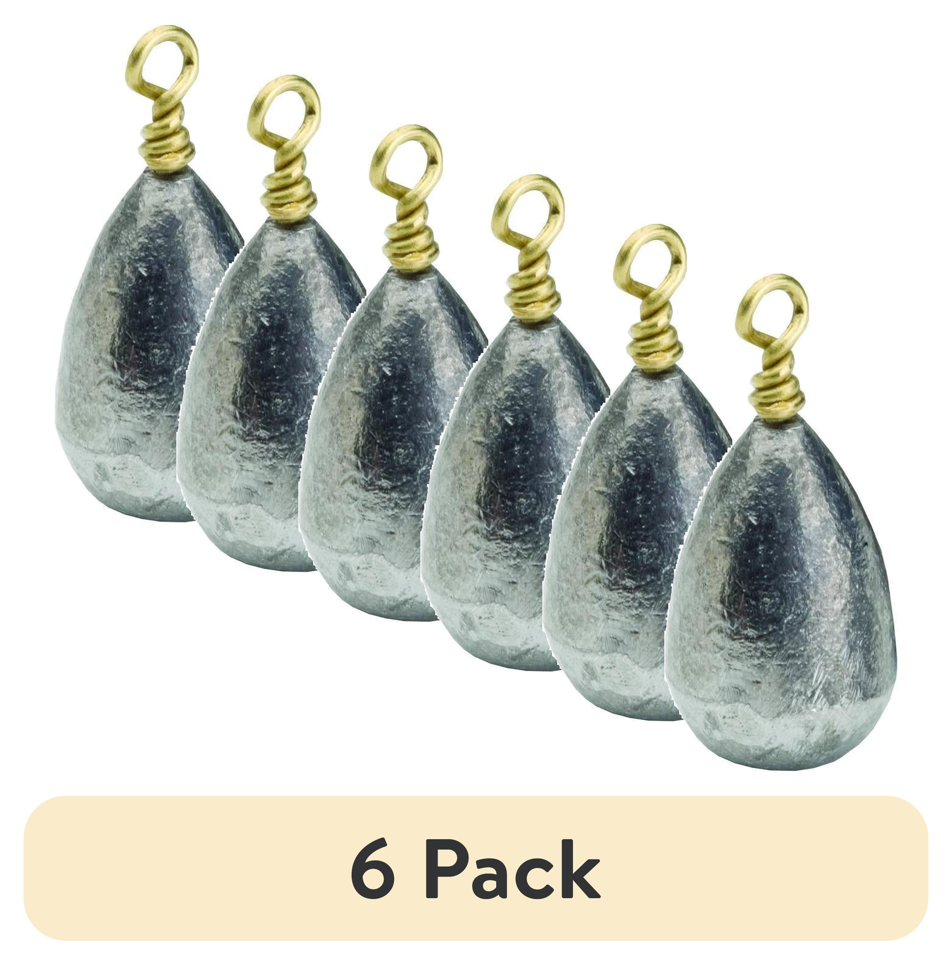 (6 pack) Bullet Weights® USSS18-24 Ultra Steel™ Bass Casting Size 1/8 oz Fishing Weight
