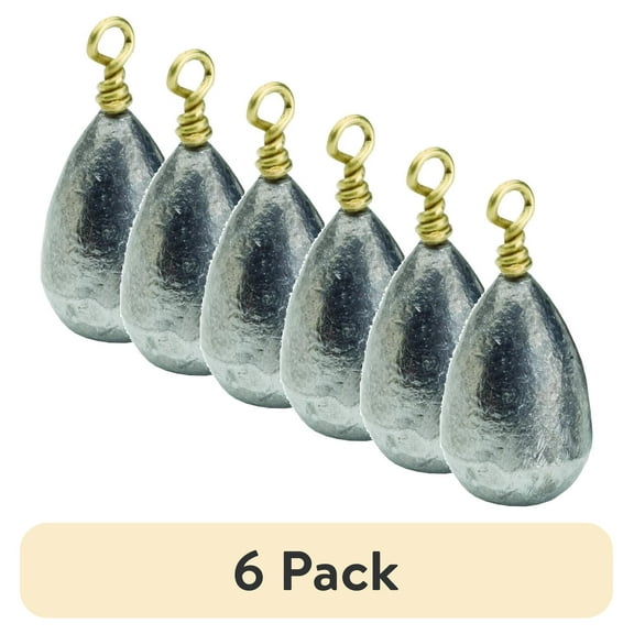 (6 pack) Bullet Weights® USSS18-24 Ultra Steel™ Bass Casting Size 1/8 oz Fishing Weight