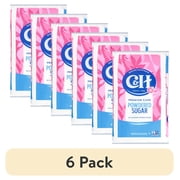 (6 pack) C&H Premium Cane Powdered Sugar, 2 lb