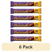 (6 pack) Cadbury Caramello Milk Chocolate Caramel King Size Candy, Bar 2.7 oz