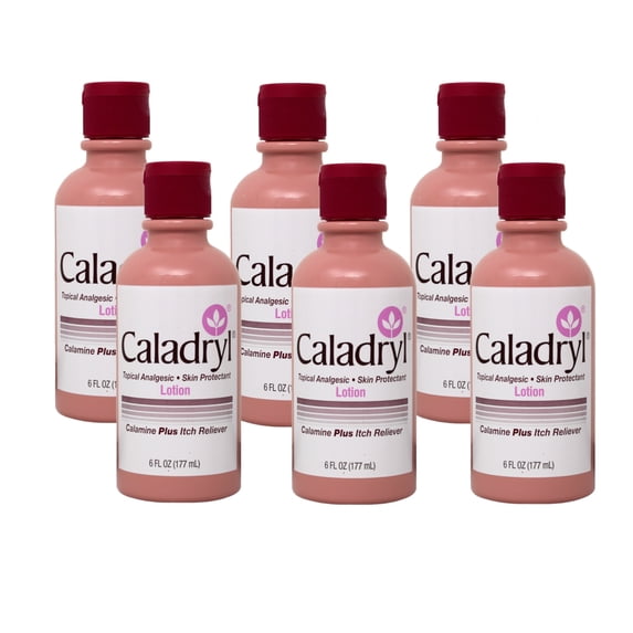 (6 pack) Caladryl Lotion 6 oz (177 g)