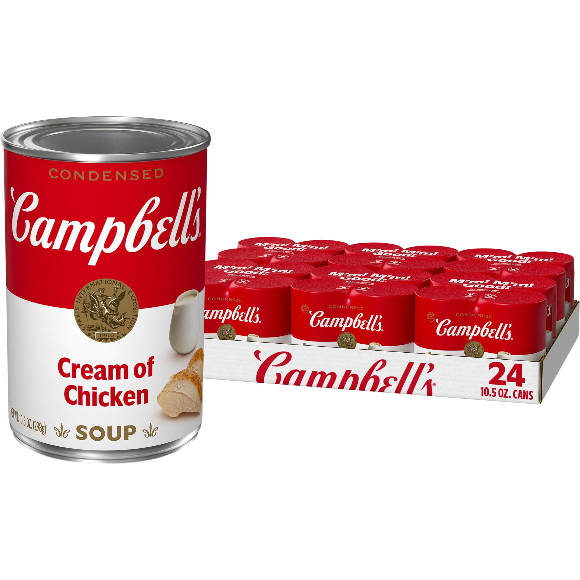 (6 pack) Campbell's Condensed Cream of Chicken Soup, 10.5 oz Can (24 Pack)