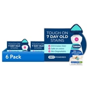 (6 pack) Carbona Oxy-Powered Upholstery Cleaner, Stain Remover with Brush & Sponge, 13.5 Oz