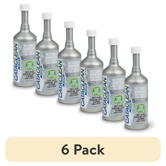 (6 pack) Cataclean Fuel & Exhaust System Cleaner, Automotive Additive, Catalytic Converter Restorer, 16 oz