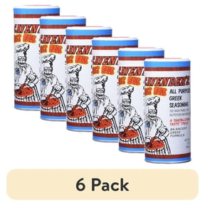 (6 pack) Cavender's: All Purpose Greek Seasoning, 7 oz
