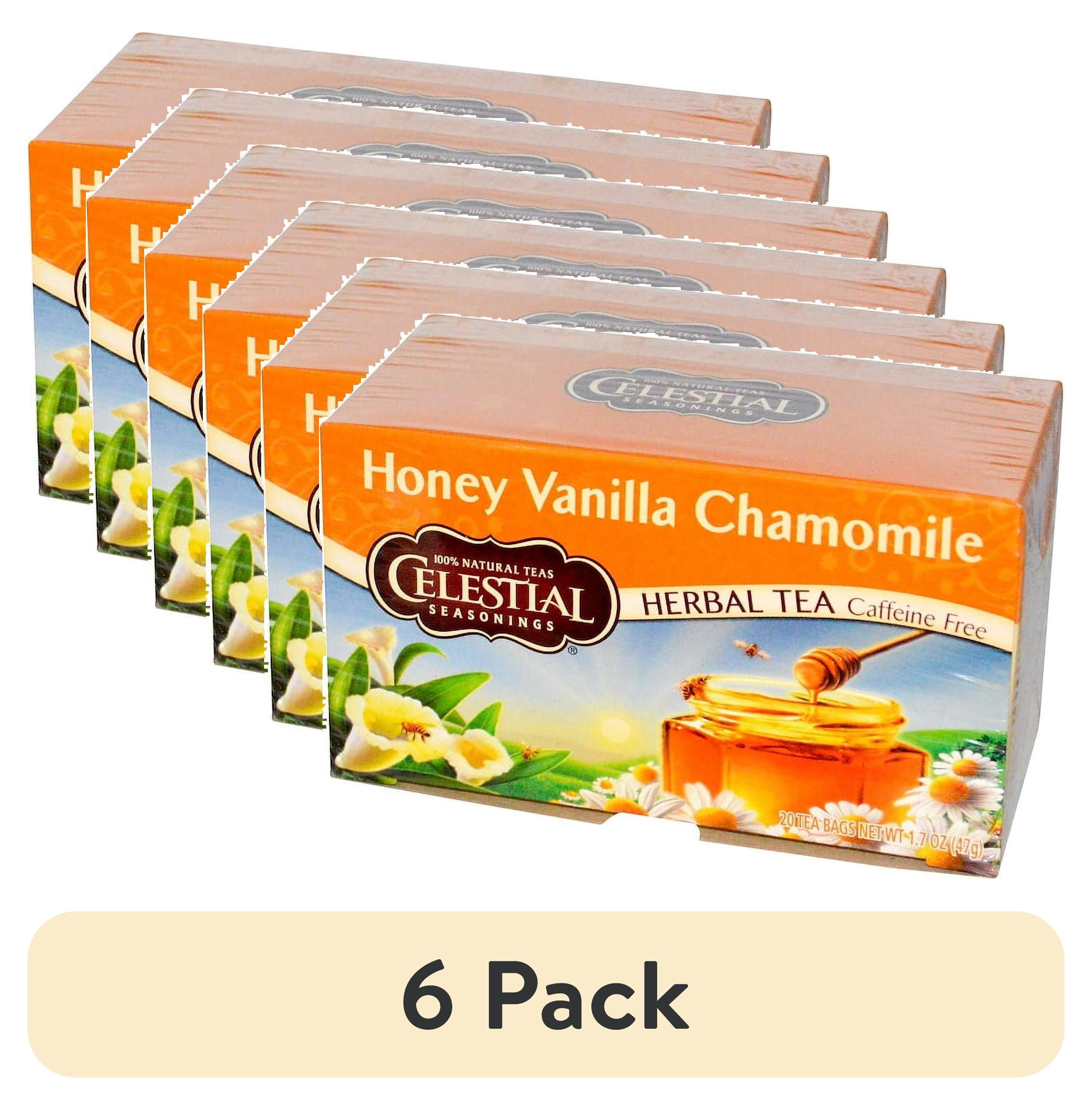 Celestial Seasonings Organic Herbal Tea - Honey Vanilla Chamomile