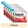 thumbnail image 1 of (6 pack) Cepacol Maximum Strength Sore Throat Drop Lozenges, Cherry, 16 Count, 1 of 4