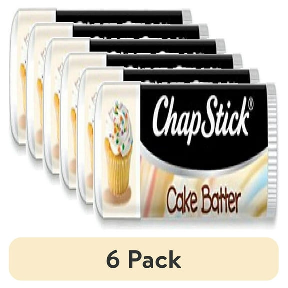 (6 pack) Chapstick Cake Batter Size .15z Chapstick Cake Batter .15z