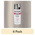 thumbnail image 1 of (6 pack) Chrome, Rust-Oleum Stops Rust Bright Coat Metallic Spray Paint-7718830, 11 oz, 1 of 13