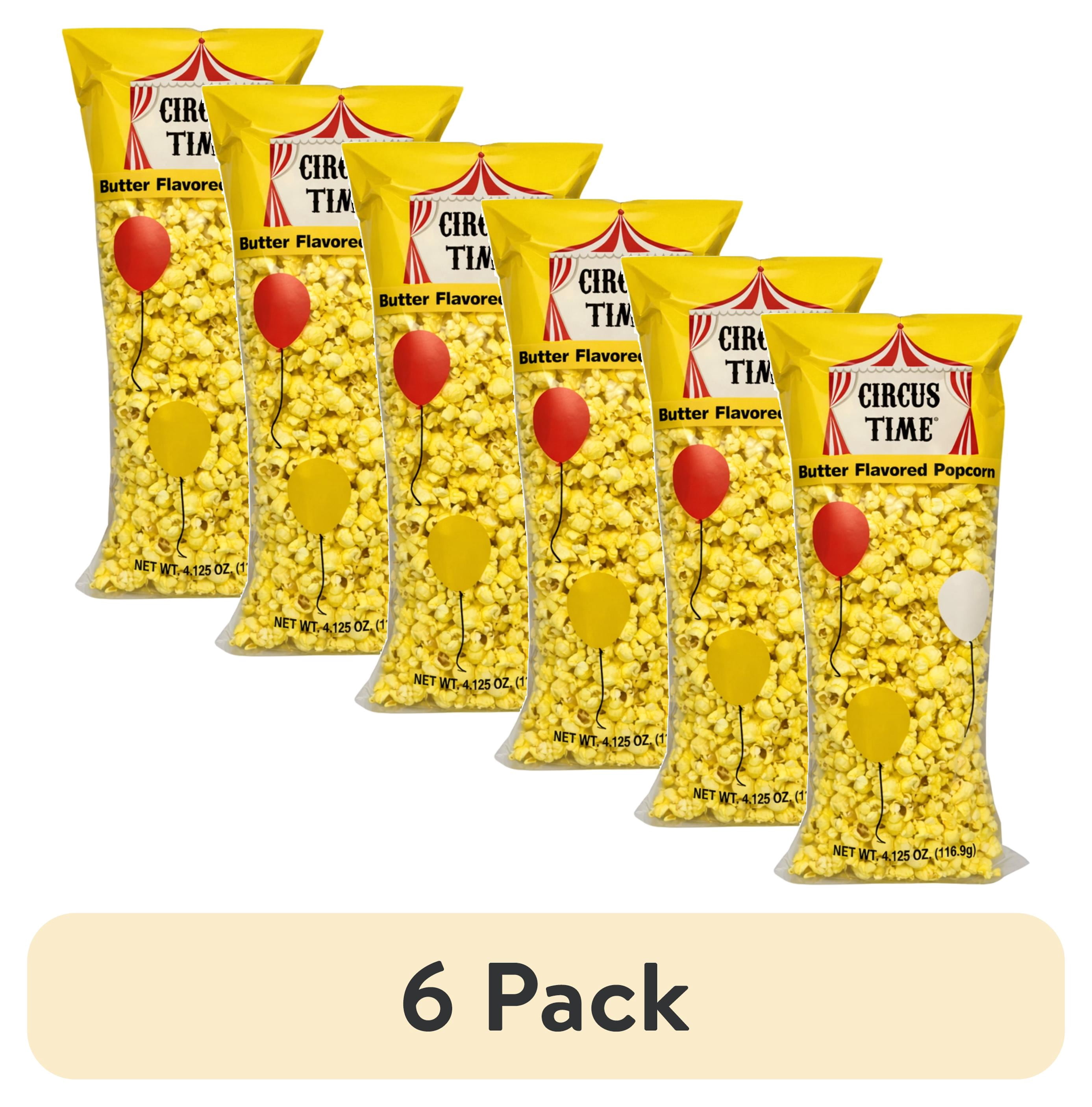 (6 pack) Circus Time Butter Popcorn