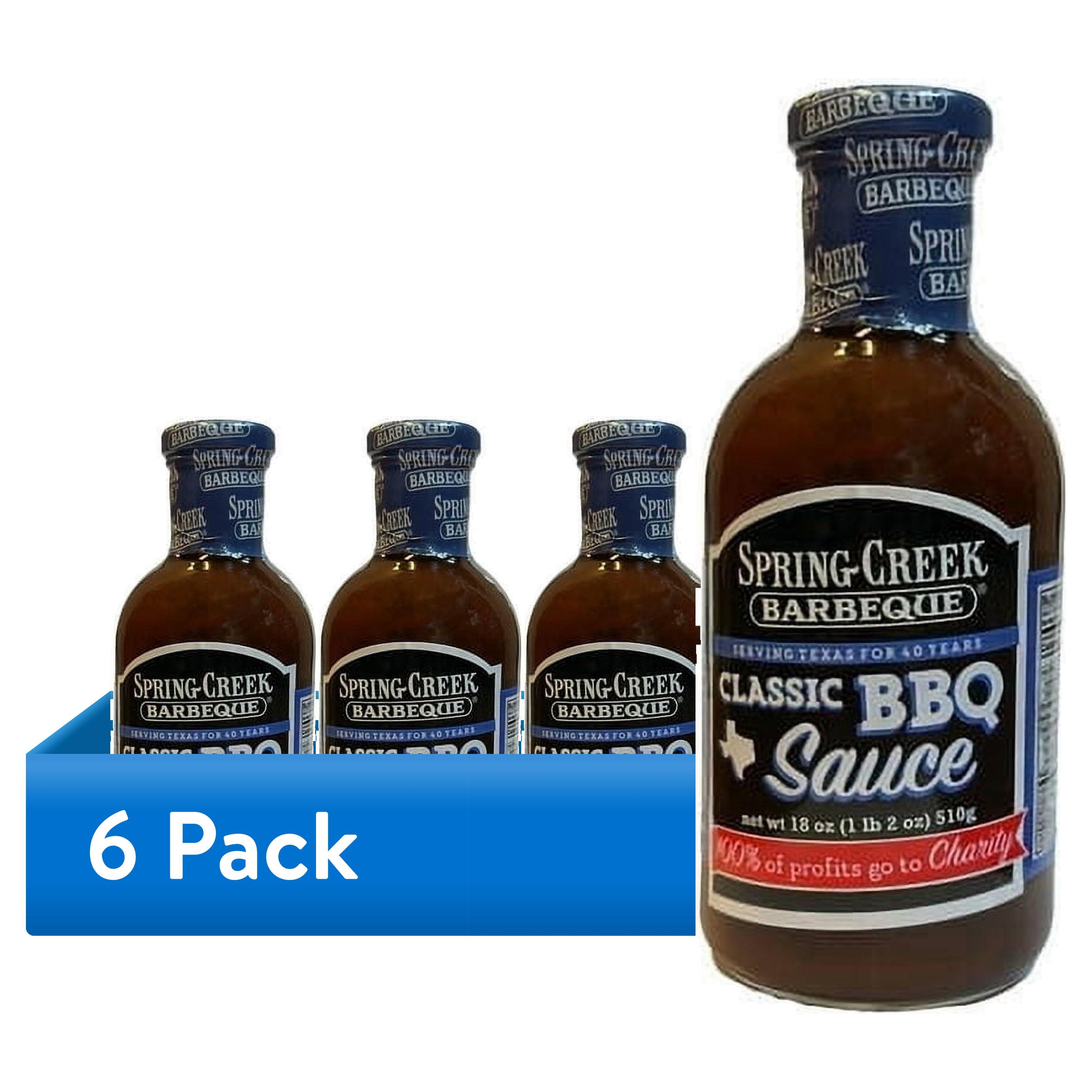 (6 pack) Classic BBQ Sauce 18oz