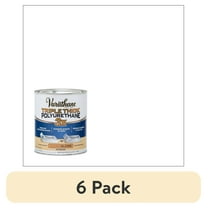 (6 pack) Clear, Varathane Triple Thick Gloss Polyurethane-284470, Quart
