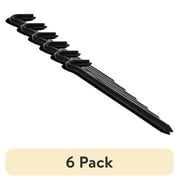 (6 pack) Coghlan's Heavy Duty 12.5" Tent Stake for Tents and Awnings, Solid Steel Pegs for Hard Ground