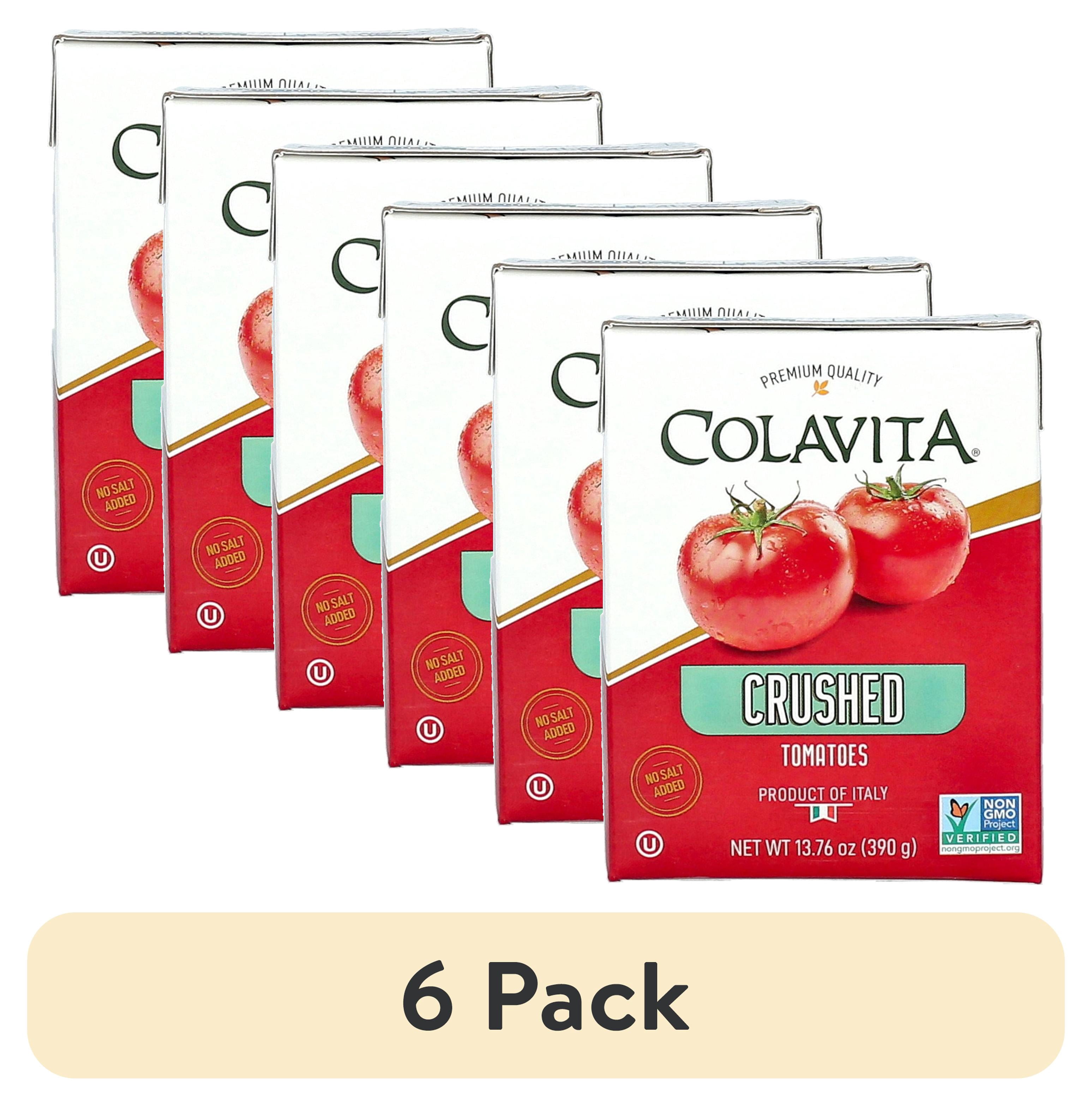 (6 pack) Colavita Crushed Tomatoes, 13.76 oz