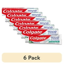 (6 pack) Colgate Baking Soda and Peroxide Whitening Toothpaste Gel, Frosty Mint, 6 oz Tube