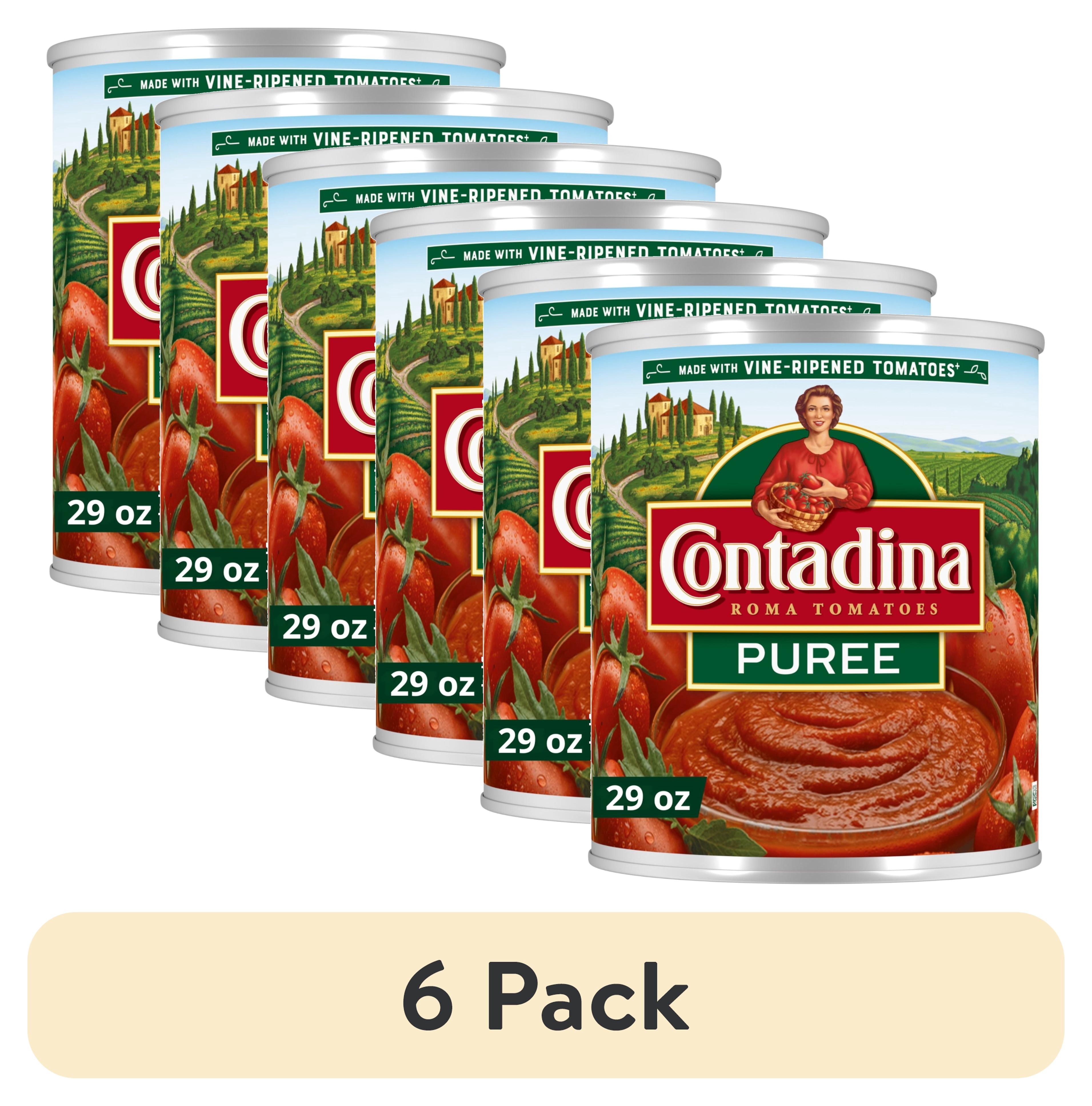 (6 pack) Contadina Tomato Puree, 29 oz Can