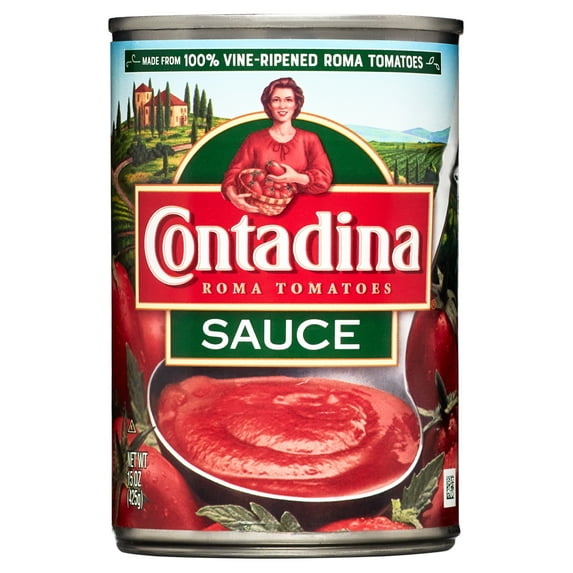 (6 pack) Contadina Tomato Sauce, Canned Tomatoes, 15 oz Can