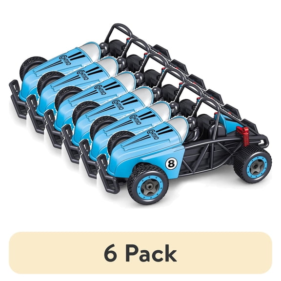 (6 pack) Contixo Buggy RC Car, Dual-Speed, 1:14 Scale, Remote Control Car,4WD, All-Terrain, 2.4GHz, Race & Drift Car, Toys for Kids - Blue