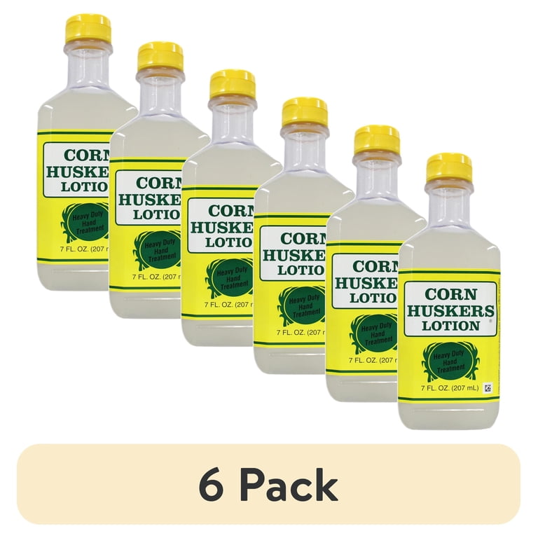 (6 pack) Corn Huskers Heavy Duty Oil Free Hand Lotion 7 Oz