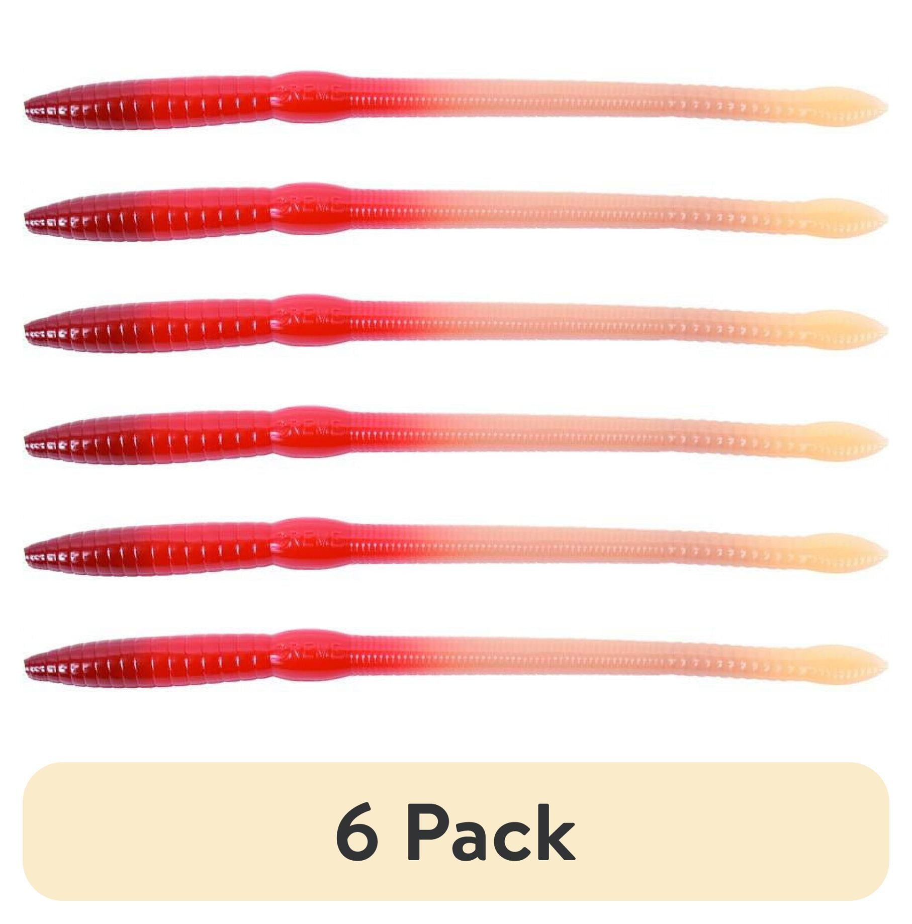 (6 pack) Creme 4" Scoundrel Lure Spares, Live Color
