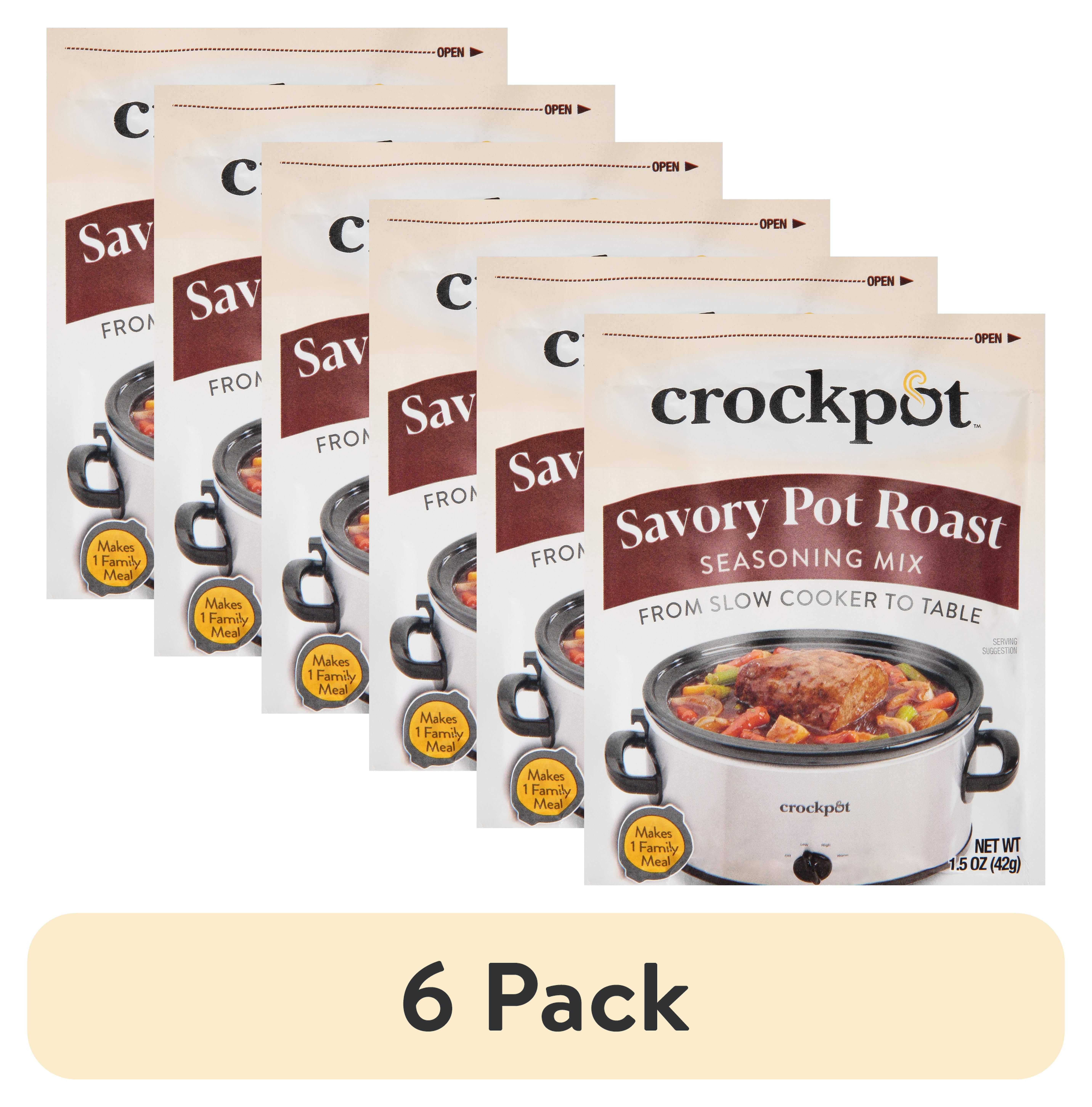 pack) Crock Pot® Savory Pot Roast Seasoning Mix, oz Packet
