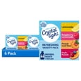 thumbnail interactive-video image 1 of (6 pack) Crystal Light Refreshing Drink Mix Variety Pack, 44 Packets, for Convenient Hydration, Lemonade, Raspberry Lemonade, Peach Iced Tea, Fruit Punch, Natural and Artificial Flavor, Zero Sugar, 4.18 oz, 1 of 18