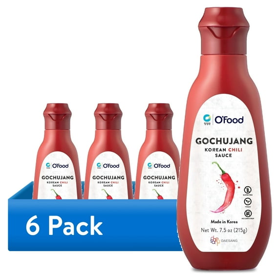 (6 pack) DAESANG GOCHUJANG Korean Chili Sauce, 17.6 oz