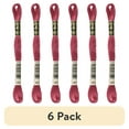 thumbnail image 1 of (6 pack) DMC Mouline 117-601 Six-Strand Embroidery Thread, Dark Cranberry, 8.7-Yards, 1 of 4