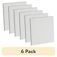thumbnail image 1 of (6 pack) Daler-Rowney Simply Canvas, White Panels, 2.6" x 2.6", 3 Piece - Teens, Students, Artists, Kids, 1 of 5