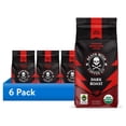 thumbnail image 1 of (6 pack) Death Wish Coffee, Dark Roast, Whole Bean, Fair Trade, Organic, Bag, 10oz, 1 of 13