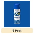 thumbnail image 1 of (6 pack) Deep Blue, Rust-Oleum American Accents 2X Ultra Cover Gloss Spray Paint-327878, 12 oz, 1 of 12