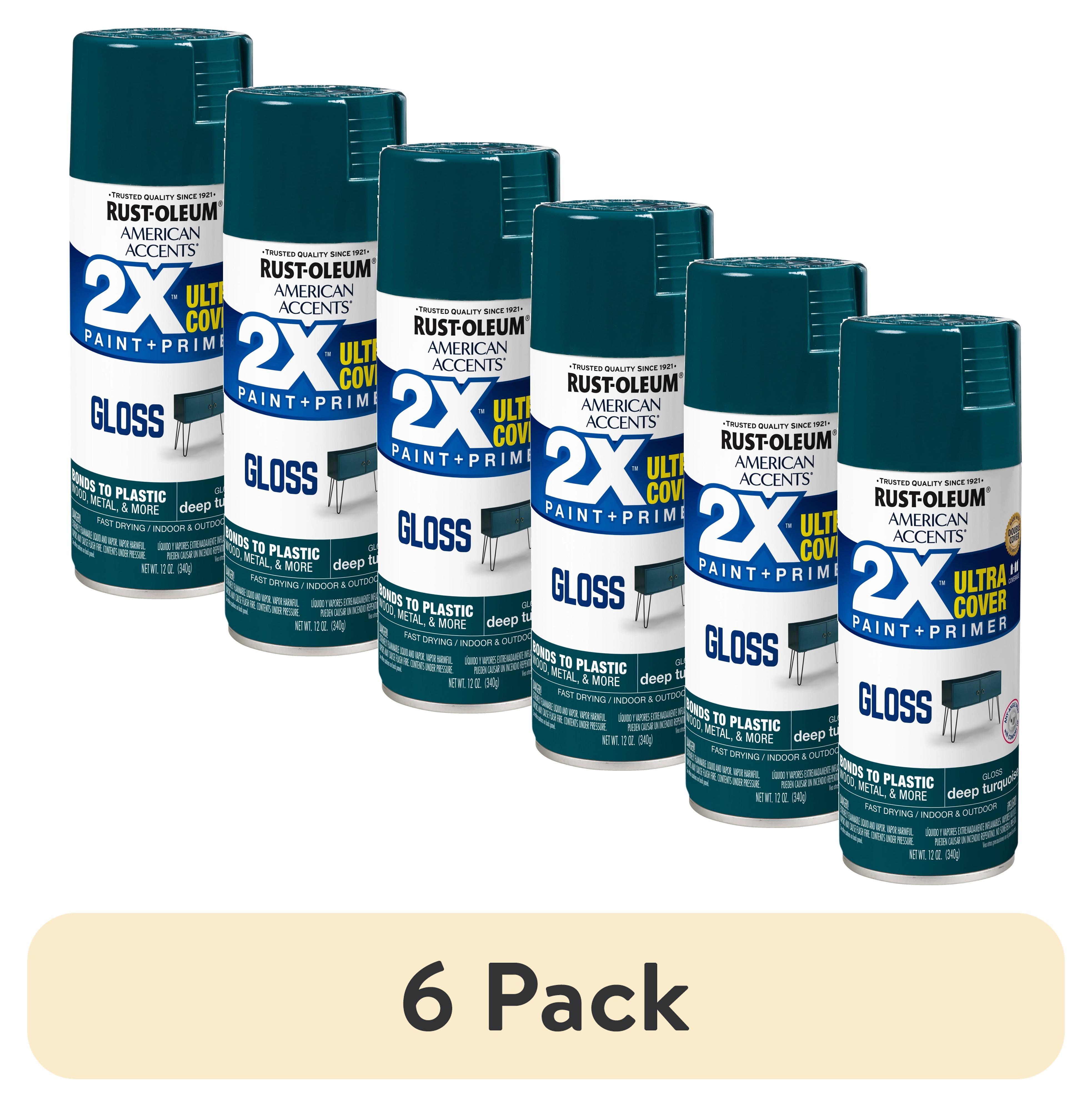 Rust-Oleum Black Primer, American Accents 2X Flat Spray Paint