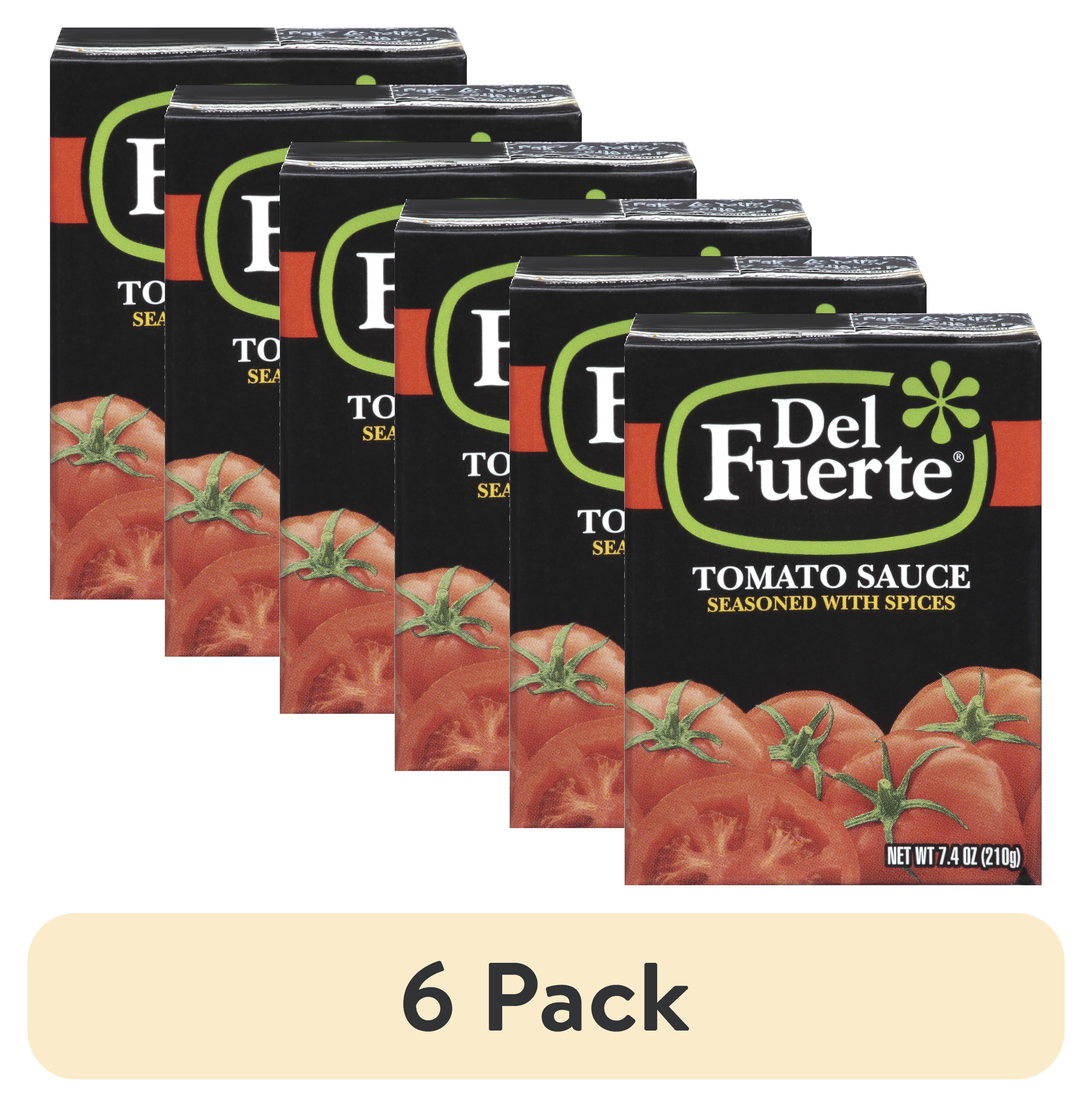 (6 pack) (6 pack) Del Fuerte Tomato Sauce 7.4 oz. Box