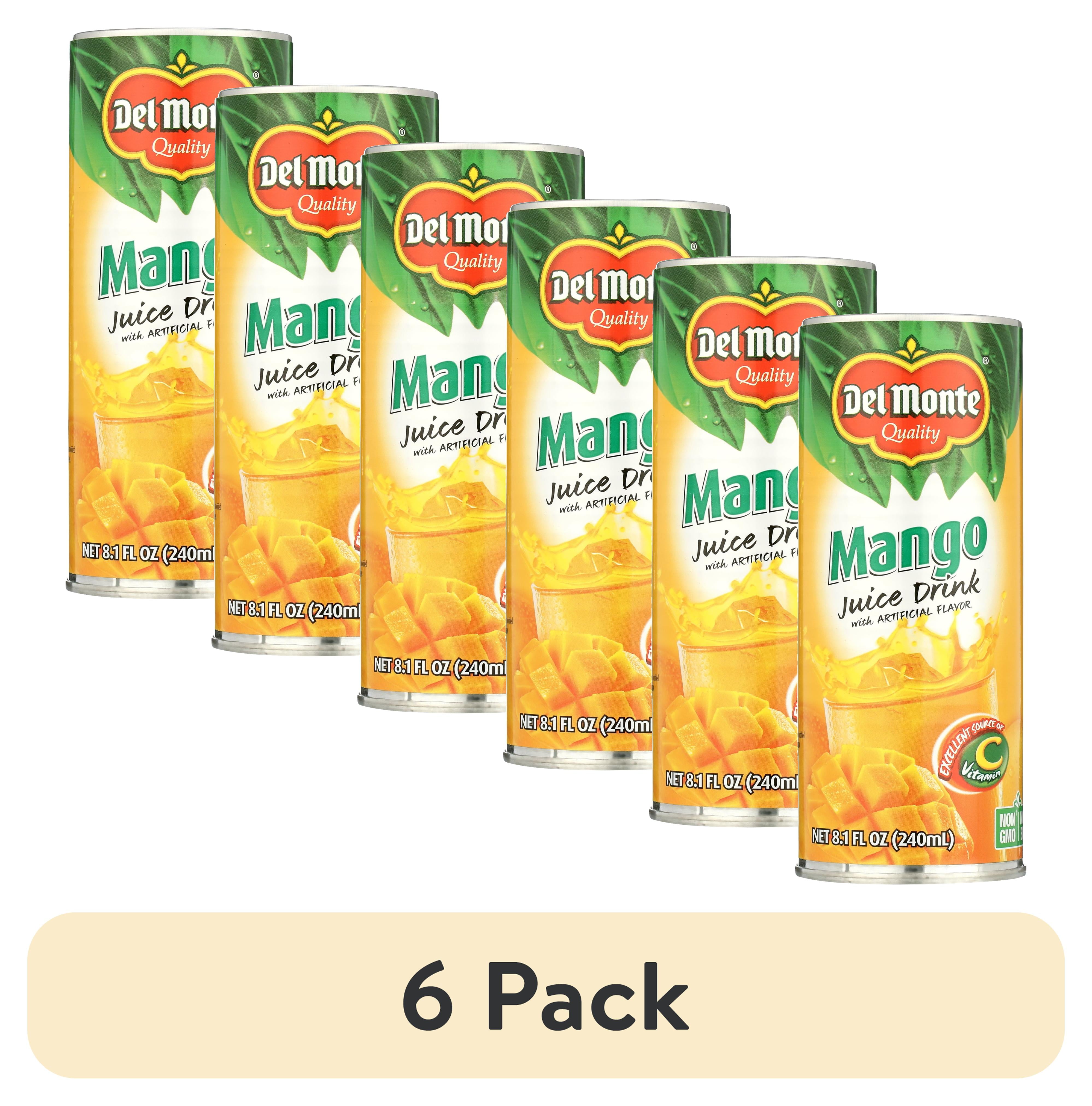 pack) Del Monte Mango Juice Drink, oz