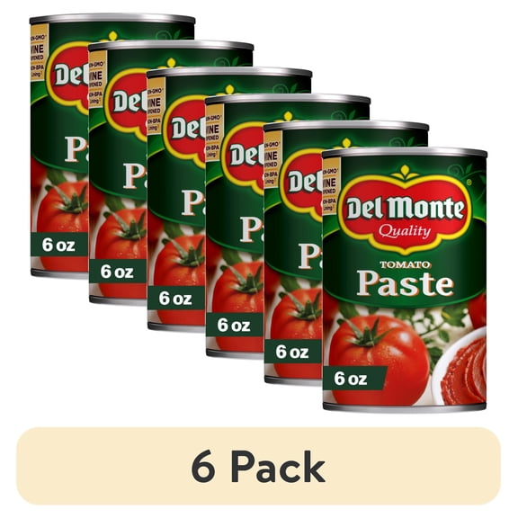 (6 pack) Del Monte Tomato Paste, 6 oz Can