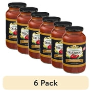 (6 pack) DelGrosso All Natural Pasta Sauce Mushroom