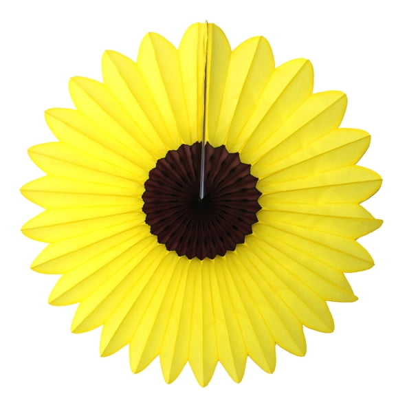 6-pack Devra Party 18 Inch Tissue Paper Sunflower Decoration