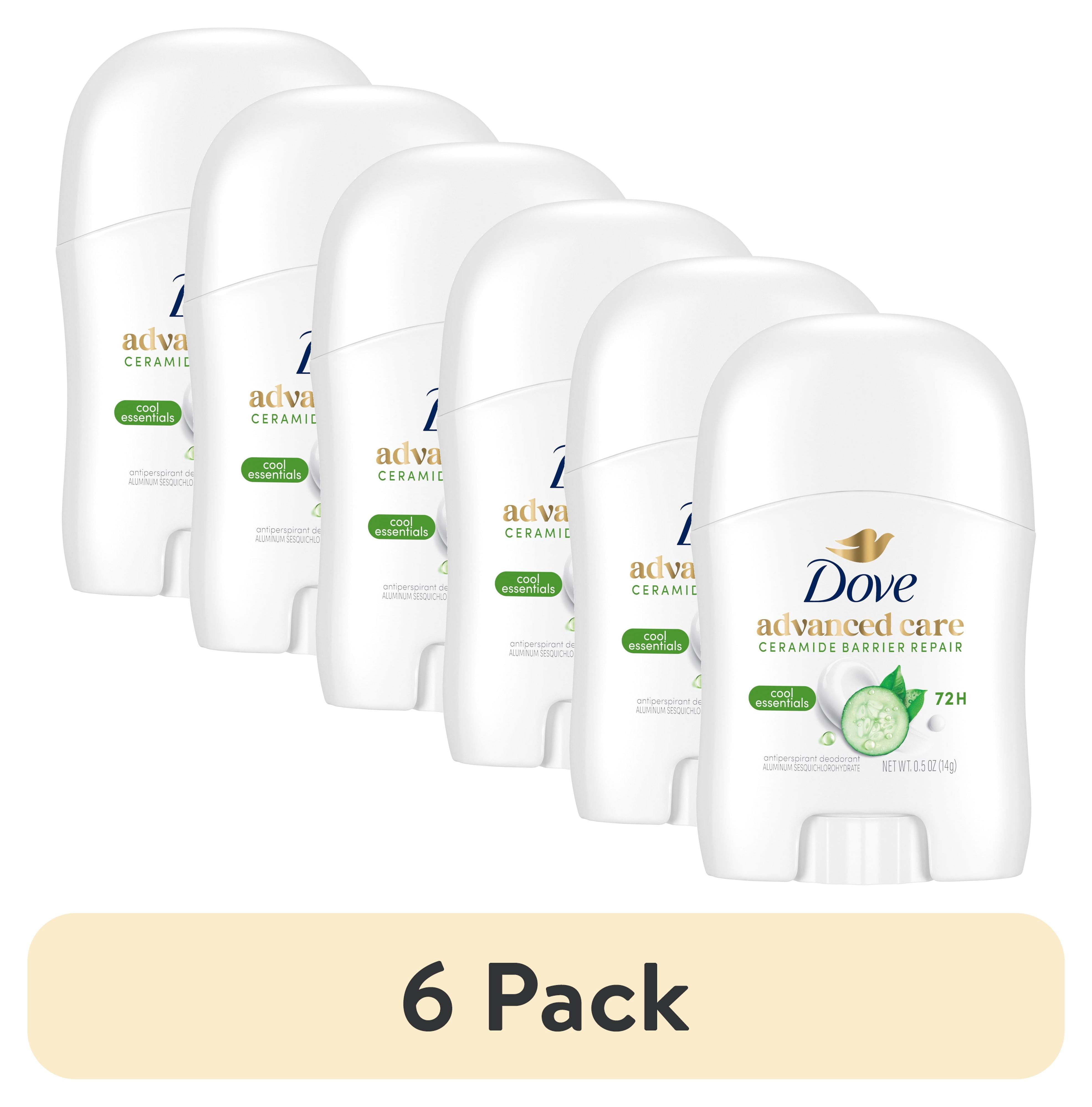 6 pack) Dove Advanced Care Antiperspirant Deodorant Stick Cool