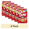 thumbnail image 1 of (6 pack) Dum Dums Original Flavor Mix Lollipops & Suckers, Assorted Hard Party Candy, 300 Count 51 oz Bag, 1 of 17