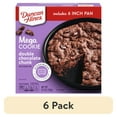 thumbnail image 1 of (6 pack) Duncan Hines Mega Cookie Double Chocolate Chunk Pan Cookie Mix, 8.4 oz, 1 of 9