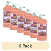 (6 pack) Earth's Best Organic Electrolyte Solution, Grape Berry, 1 Liter