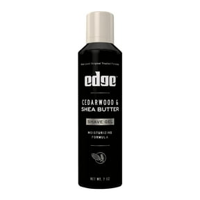 (6 pack) Edge Cedarwood & Shea Butter Shave Gel 7oz