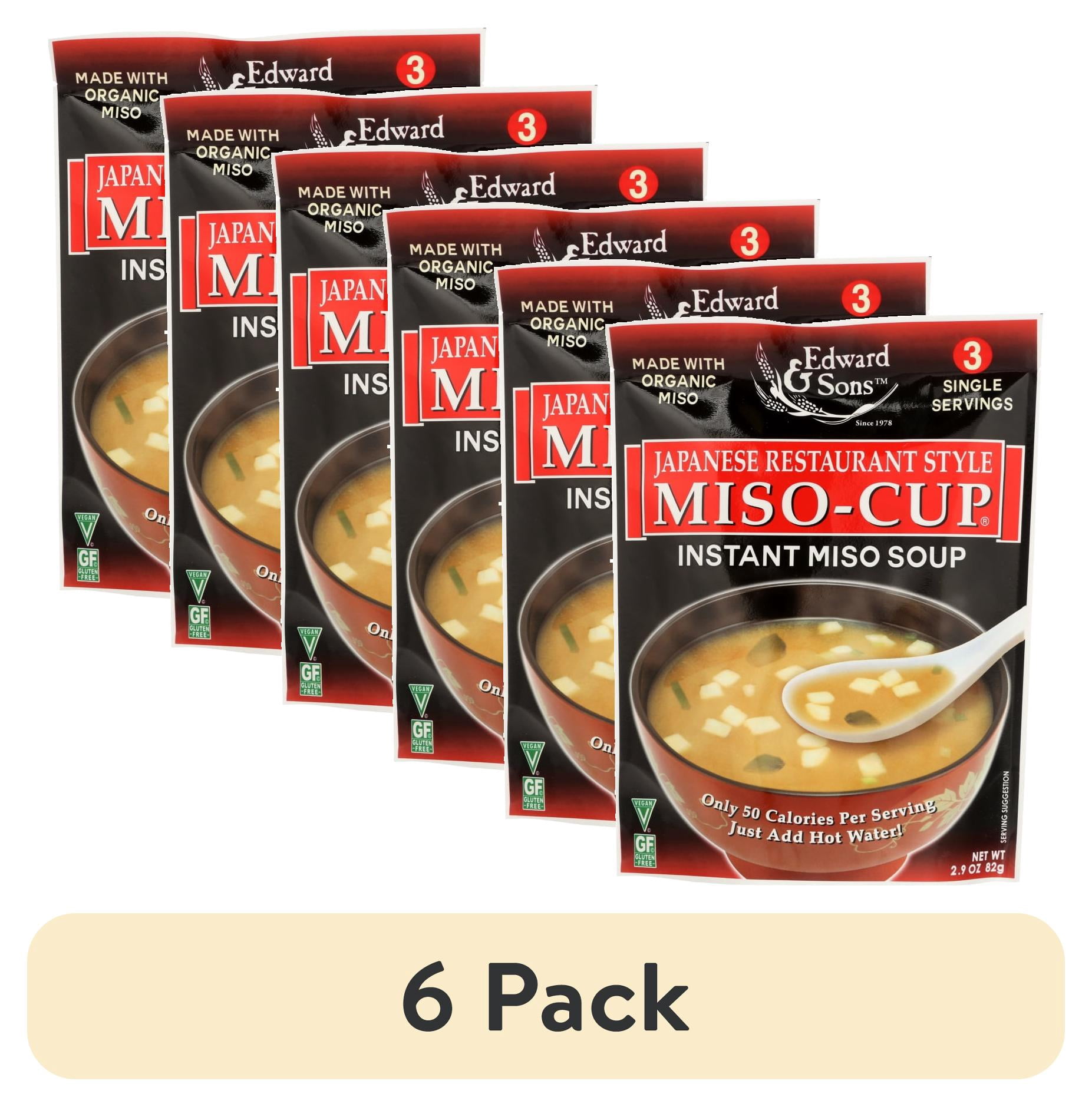 Edward And Sons Instant Miso-Cup Soup, Japanese Restaurant Style