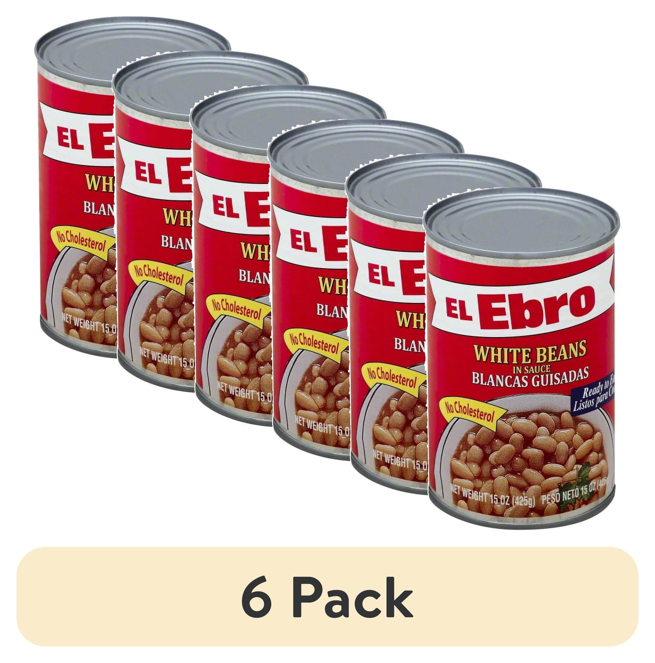 (6 pack) El Ebro White Beans Guisados 15oz