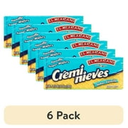 (6 pack) El Mexicano Creminieves Vanilla Sugar Wafers, Galletas Vainilla, 7.5 oz