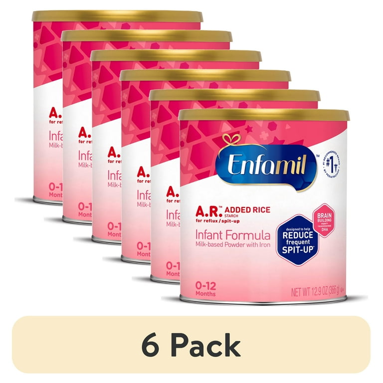 pack) Enfamil Powder Baby Formula, Reduces Frequent Spit-Up
