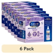 (6 pack) Enfamil NeuroPro Gentlease Ready-to-Feed Baby Formula for Easing Fussiness, Gas, Spit-up in 24hrs, 2 fl oz Bottle, 6 Count
